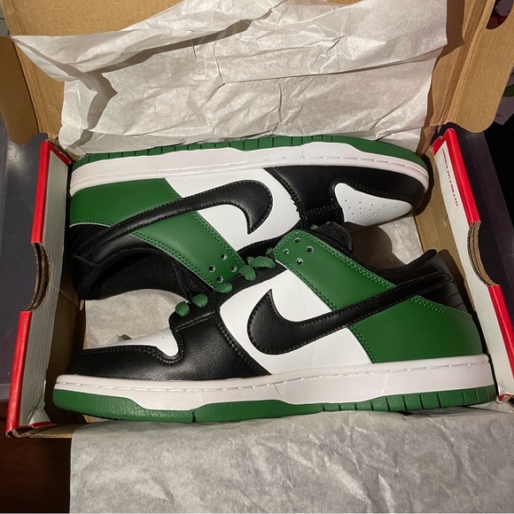 dunk low classic green
